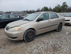 Vehiculos salvage en venta de Copart Memphis, TN: 2006 Toyota Corolla CE