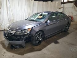 Salvage cars for sale at Ebensburg, PA auction: 2017 Honda Accord Sport