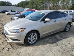 Salvage cars for sale at Seaford, DE auction: 2018 Ford Fusion SE Hybrid