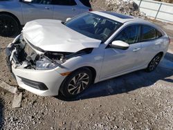 Salvage cars for sale at North Billerica, MA auction: 2018 Honda Civic EX