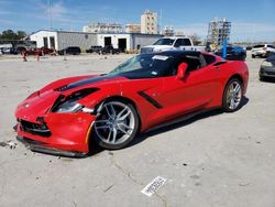 Chevrolet Corvette salvage cars for sale: 2018 Chevrolet Corvette Stingray 3LT