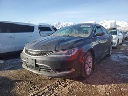 Salvage cars for sale at Magna, UT auction: 2015 Chrysler 200 C
