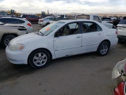 Salvage vehicles for parts for sale at auction: 2003 Toyota Corolla CE