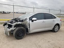 Toyota salvage cars for sale: 2022 Toyota Corolla LE