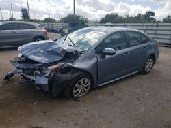 Salvage cars for sale from Copart Miami, FL: 2024 Toyota Corolla LE