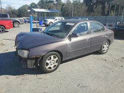 Salvage cars for sale from Copart Savannah, GA: 2003 Hyundai Elantra GLS