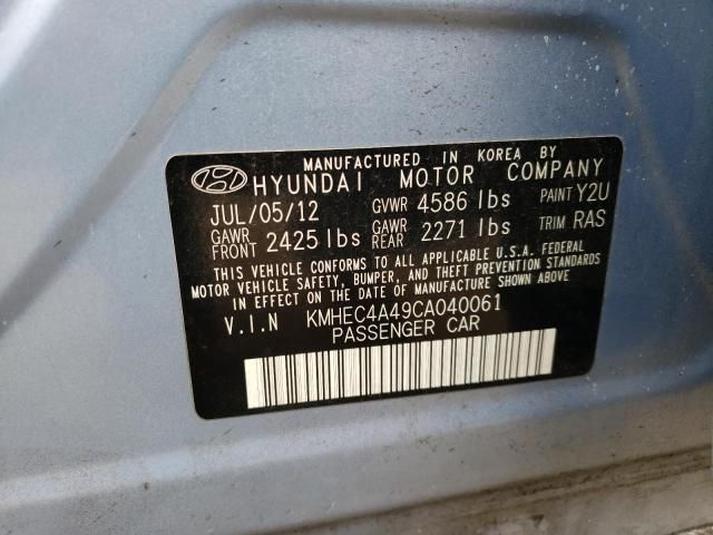 2012 Hyundai Sonata Hybrid