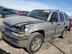 Chevrolet salvage cars for sale: 2002 Chevrolet Tahoe C1500