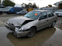 Toyota Corolla VE Vehiculos salvage en venta: 1998 Toyota Corolla VE