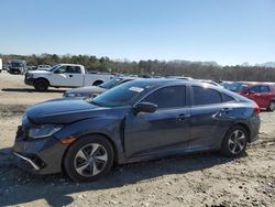 Salvage cars for sale from Copart Ellenwood, GA: 2020 Honda Civic LX