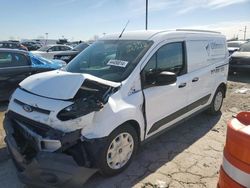 Salvage trucks for sale at Indianapolis, IN auction: 2015 Ford Transit Connect XL