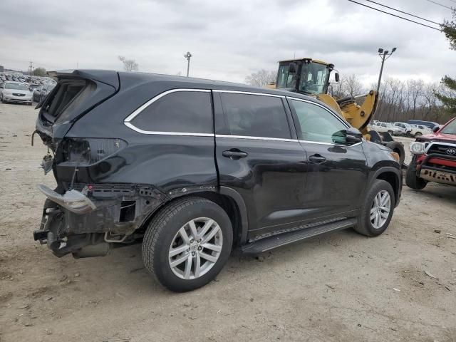 2015 Toyota Highlander LE