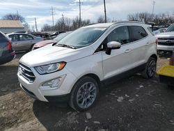 Ford salvage cars for sale: 2019 Ford Ecosport Titanium