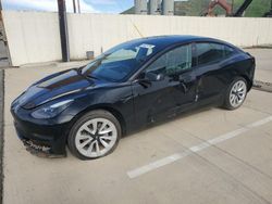 Salvage cars for sale from Copart Van Nuys, CA: 2022 Tesla Model 3