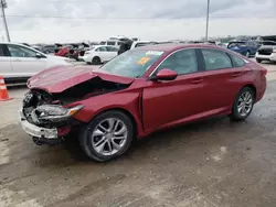 Salvage cars for sale at Lebanon, TN auction: 2018 Honda Accord LX