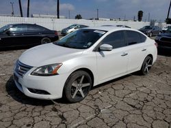 Salvage cars for sale at auction: 2013 Nissan Sentra S