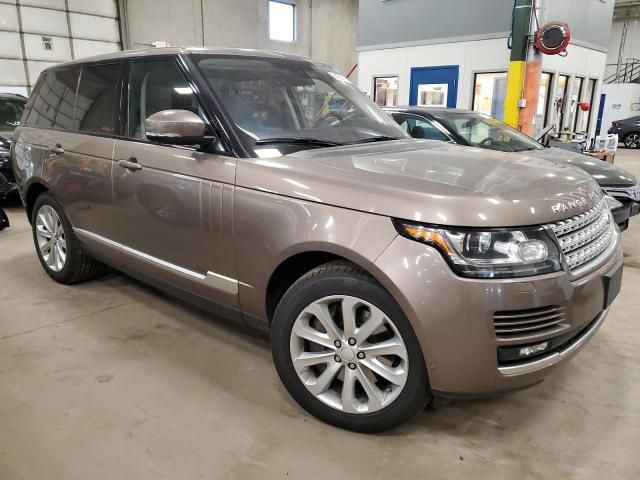 2016 Land Rover Range Rover HSE