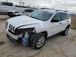 Vehiculos salvage en venta de Copart Pekin, IL: 2016 Jeep Cherokee Sport