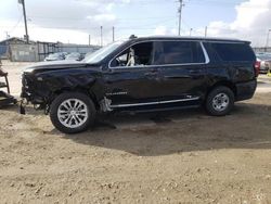 Buy Salvage Cars For Sale now at auction: 2021 GMC Yukon XL C1500 SLT