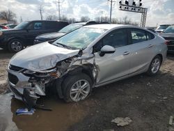 Salvage cars for sale from Copart Columbus, OH: 2016 Chevrolet Cruze LT