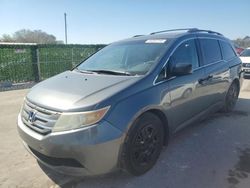 Salvage cars for sale at Apopka, FL auction: 2011 Honda Odyssey LX