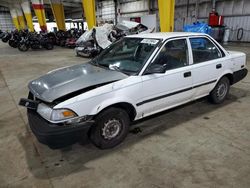 Toyota salvage cars for sale: 1992 Toyota Corolla