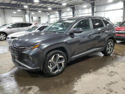 Salvage cars for sale at Ham Lake, MN auction: 2022 Hyundai Tucson SEL