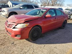 Salvage cars for sale from Copart Wichita, KS: 2011 Toyota Camry Base