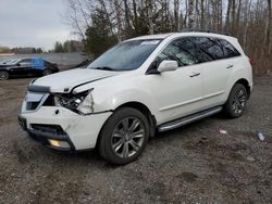 Acura salvage cars for sale: 2010 Acura MDX Advance