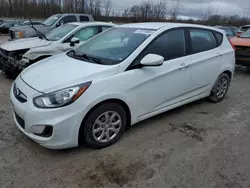 Salvage cars for sale from Copart Leroy, NY: 2013 Hyundai Accent GLS