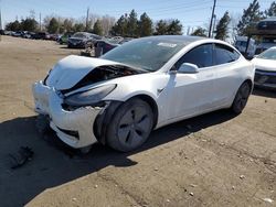 Vehiculos salvage en venta de Copart Denver, CO: 2019 Tesla Model 3