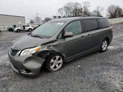 Vehiculos salvage en venta de Copart Gastonia, NC: 2011 Toyota Sienna LE