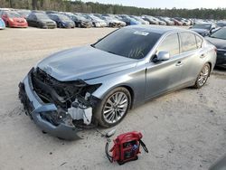 Infiniti q50 salvage cars for sale: 2020 Infiniti Q50 Pure