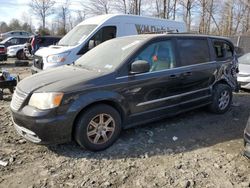 Chrysler Town & Country Touring salvage cars for sale: 2012 Chrysler Town & Country Touring