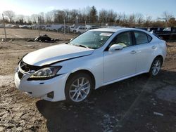 Salvage cars for sale from Copart Chalfont, PA: 2011 Lexus IS 350