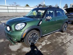 Mini Cooper salvage cars for sale: 2015 Mini Cooper S Countryman