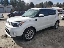 Salvage cars for sale from Copart Mendon, MA: 2017 KIA Soul +