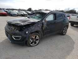 Jeep Compass salvage cars for sale: 2020 Jeep Compass Limited