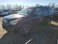 Salvage cars for sale from Copart Baltimore, MD: 2006 Honda Pilot EX