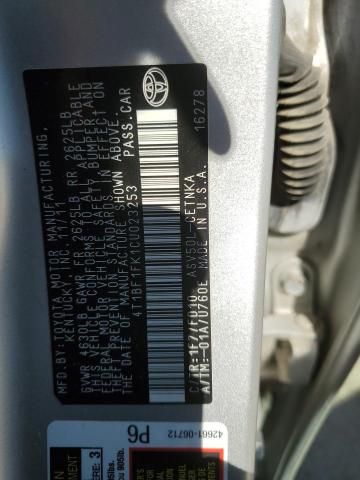 2012 Toyota Camry Base