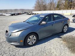 Chevrolet salvage cars for sale: 2012 Chevrolet Cruze LS