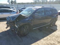 Salvage cars for sale at Harleyville, SC auction: 2019 Dodge Journey Crossroad