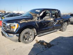 Salvage cars for sale at Grand Prairie, TX auction: 2021 Ford F150 Supercrew