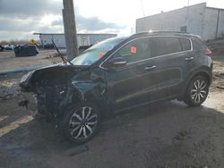 Salvage cars for sale from Copart Chicago Heights, IL: 2018 KIA Sportage EX