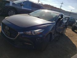 Salvage cars for sale at Chicago Heights, IL auction: 2017 Mazda 3 Sport