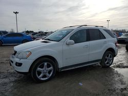 Salvage cars for sale from Copart Indianapolis, IN: 2008 Mercedes-Benz ML 320 CDI