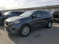 Salvage cars for sale at Louisville, KY auction: 2016 KIA Sorento LX