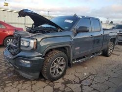 GMC Vehiculos salvage en venta: 2017 GMC Sierra K1500 SLT