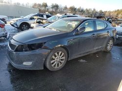 Salvage cars for sale at Exeter, RI auction: 2014 KIA Optima EX