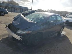 Salvage cars for sale from Copart Orlando, FL: 2015 Honda Civic LX